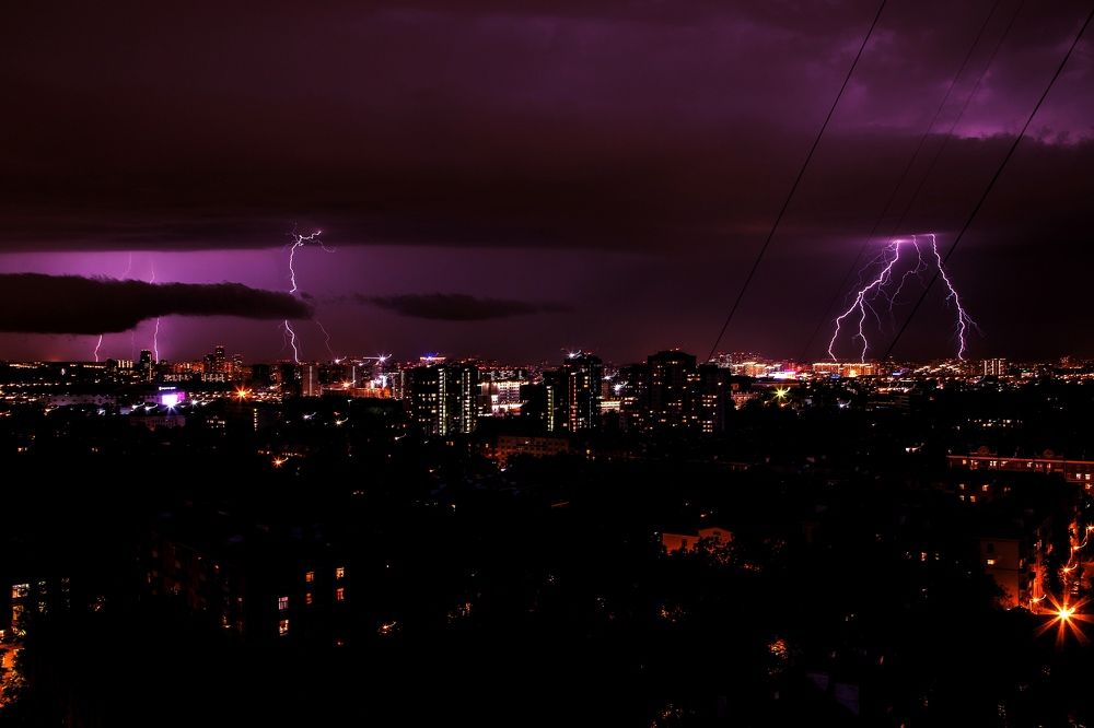 Гроза над городом