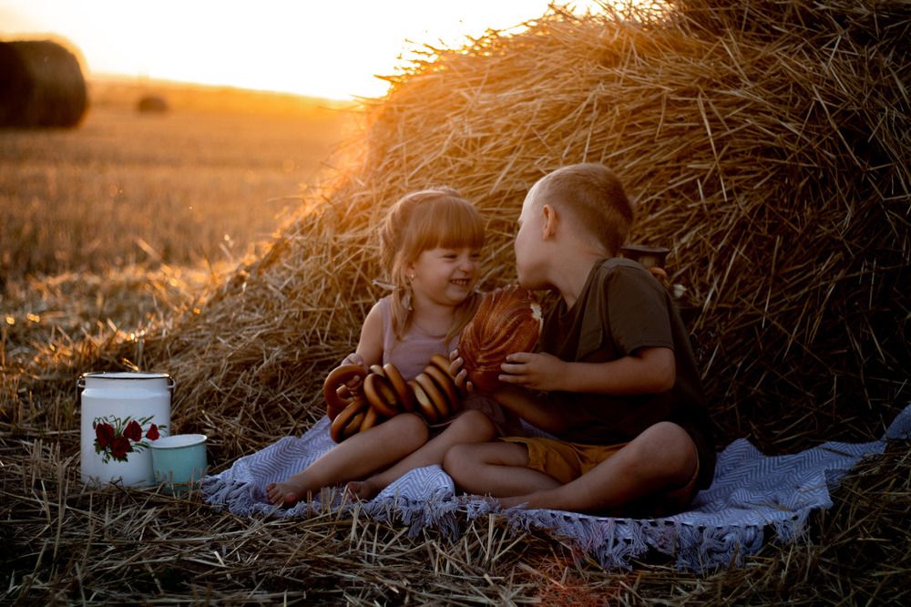 Лето в деревне