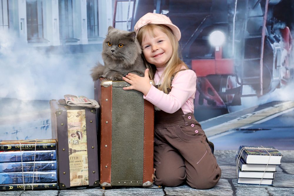 На перроне с Васькой