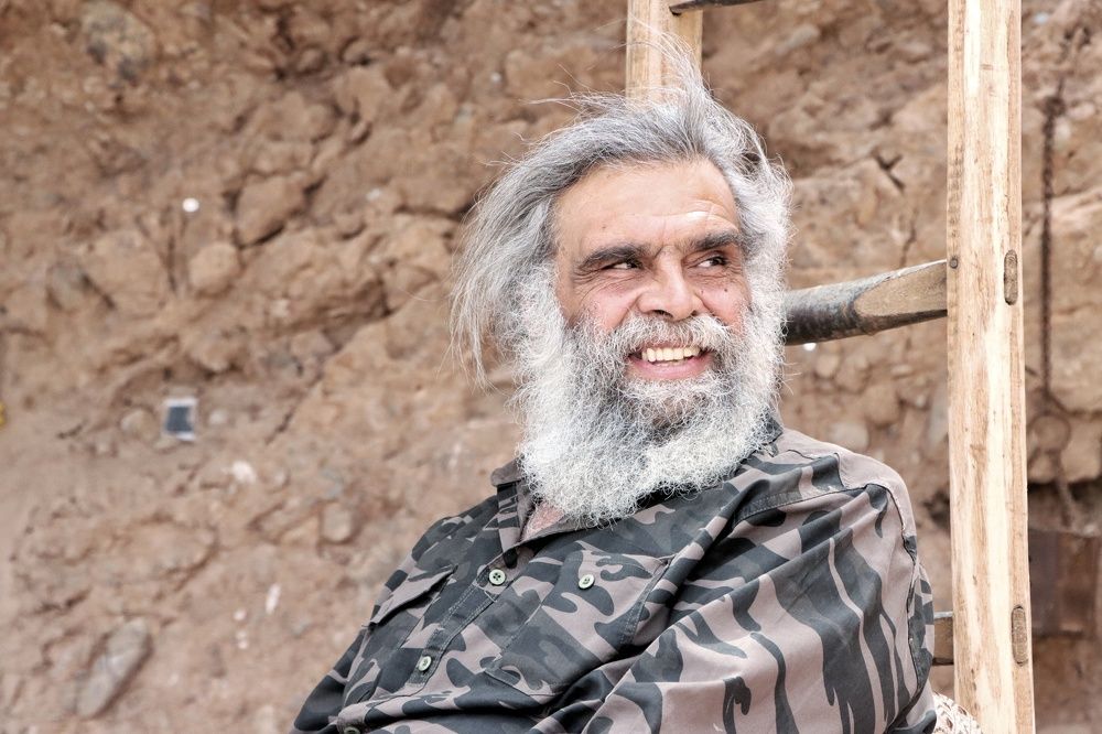 The man with the beard