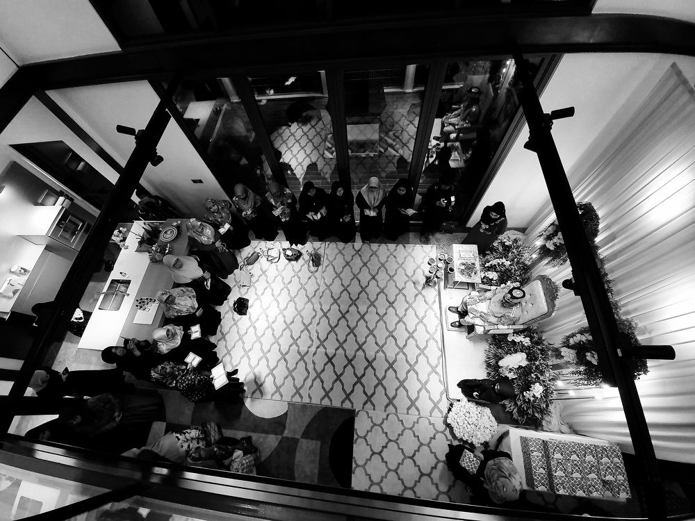 The night before the wedding