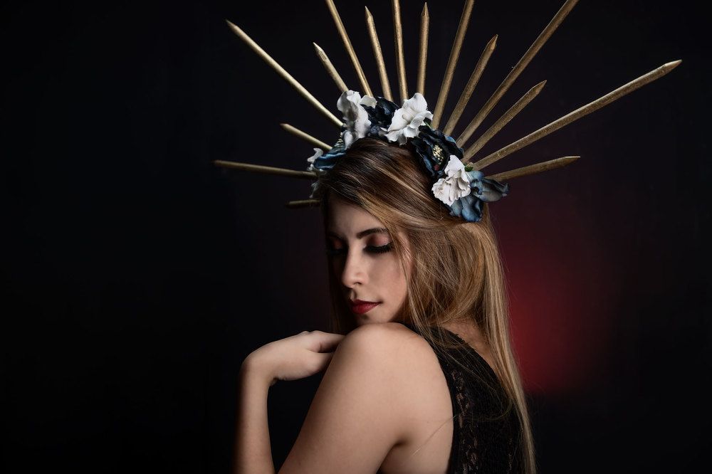 Low key girl fine art