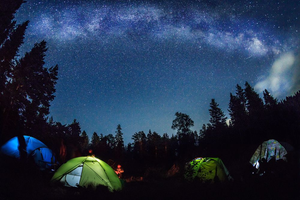 ночь в Архызе