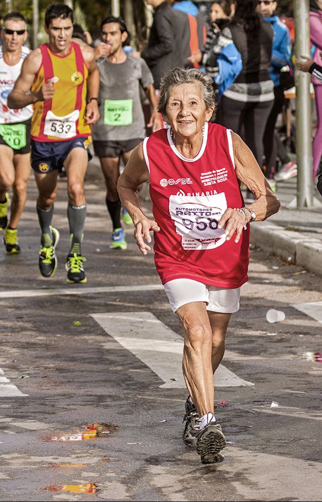 Marathoner grandmother