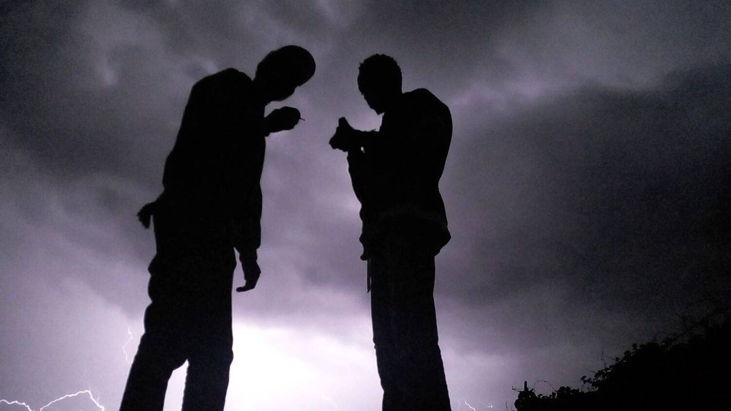 Lightening and thunder storms