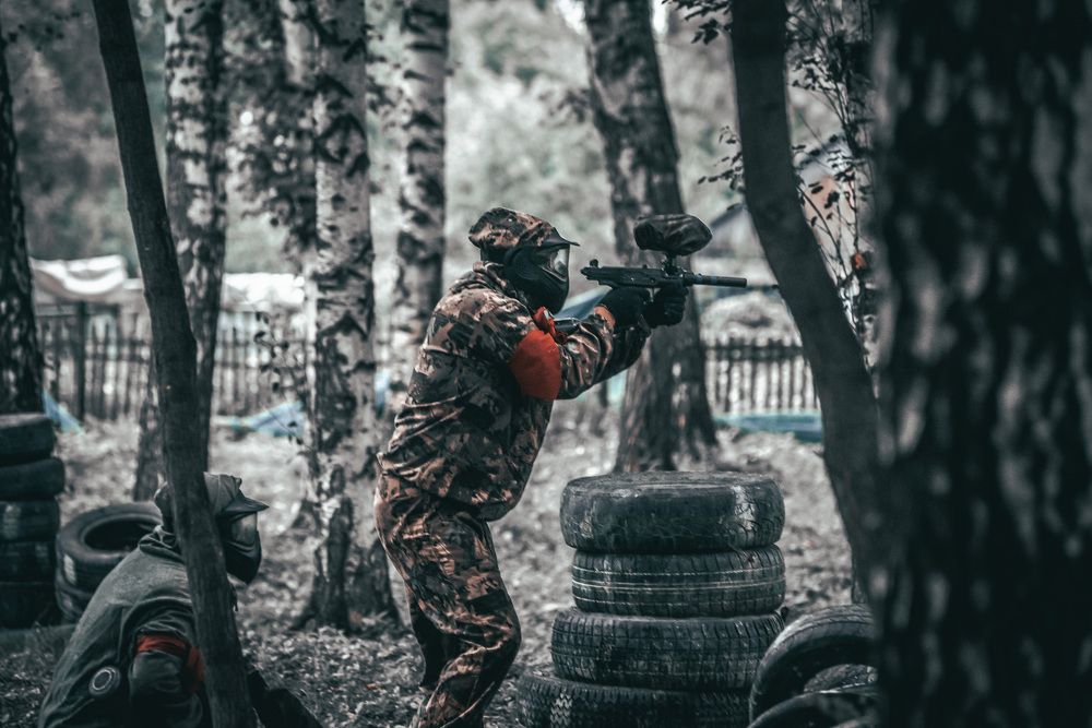 Игра в пейнтбол