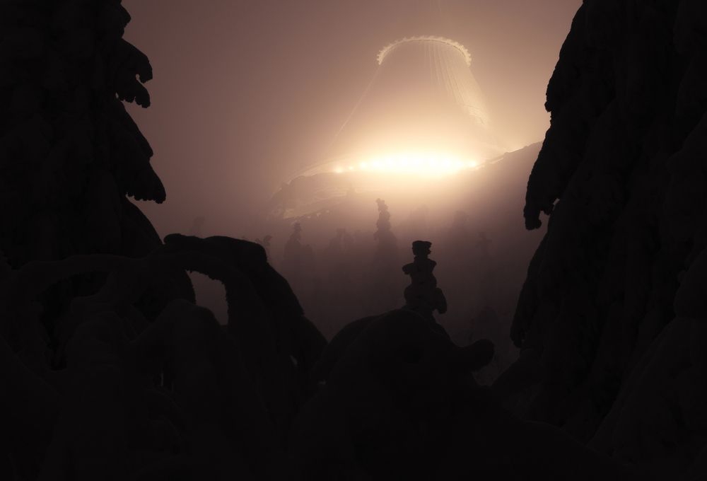 Close encounters of the third kind