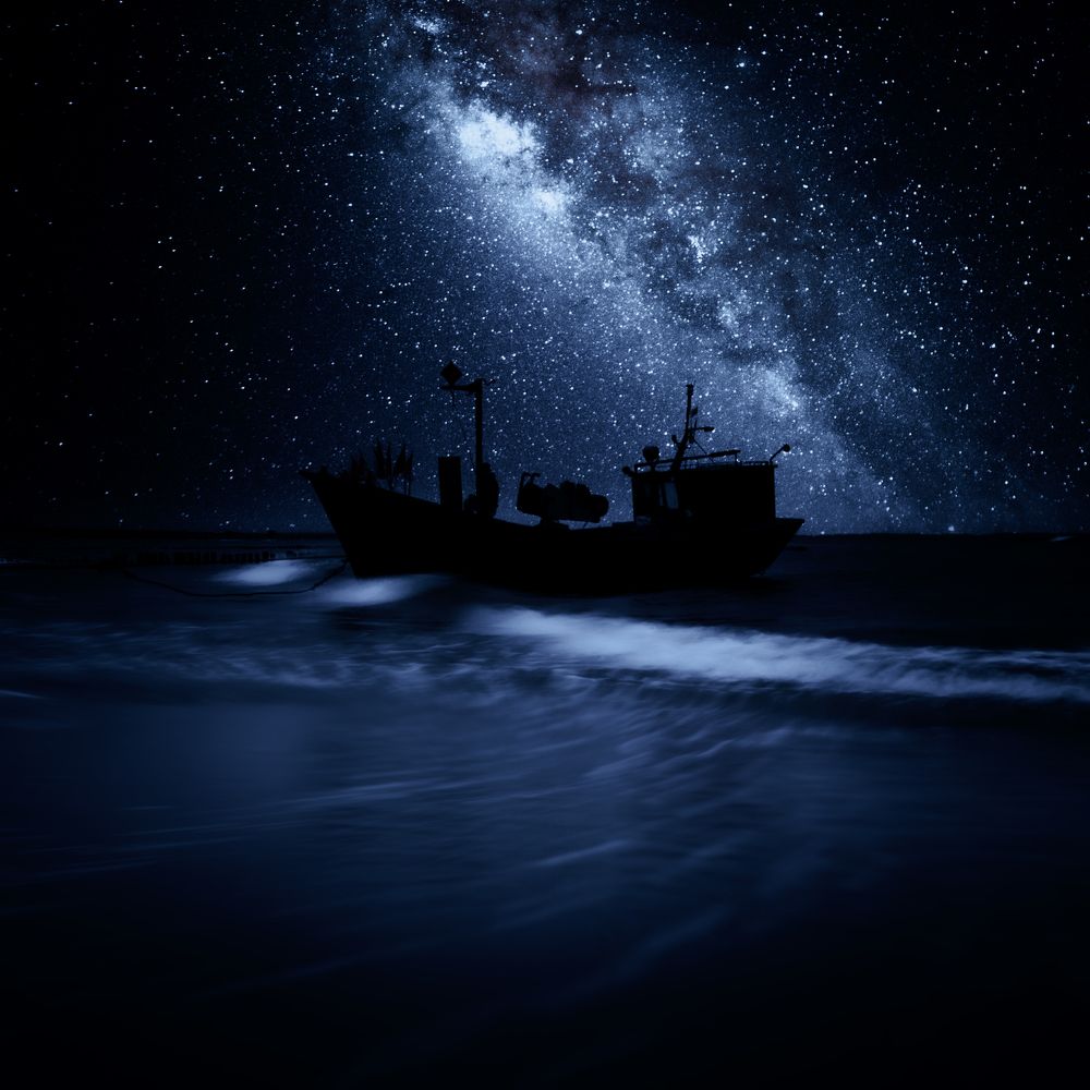 A dormant fishing boat