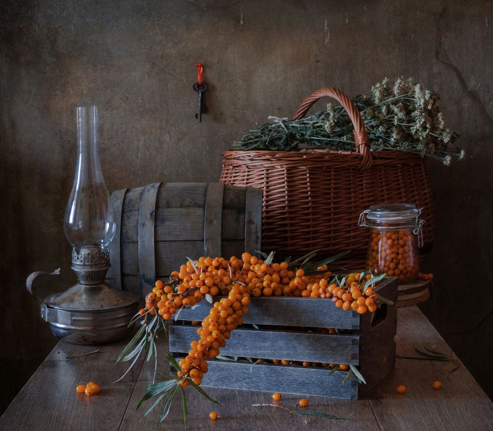 В кладовочке.