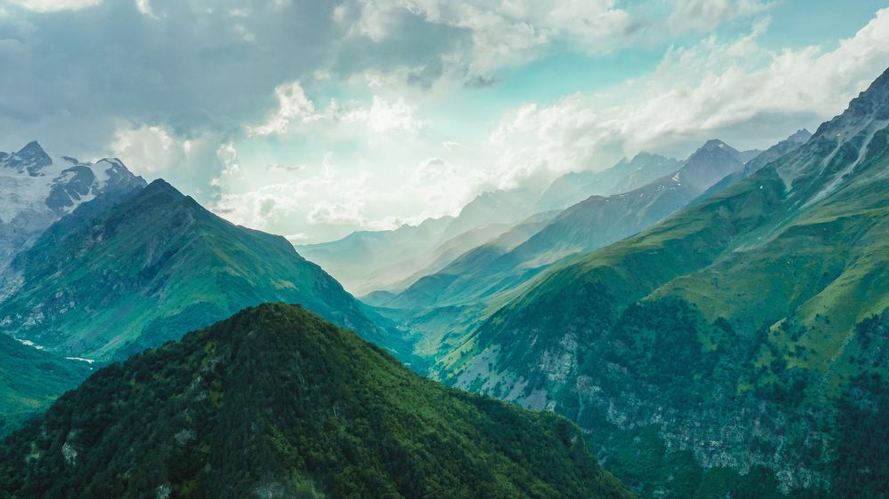 Картина гор