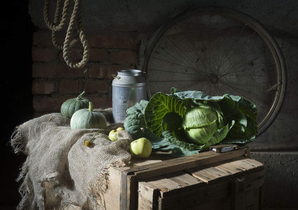 Натюрморт в подвале.