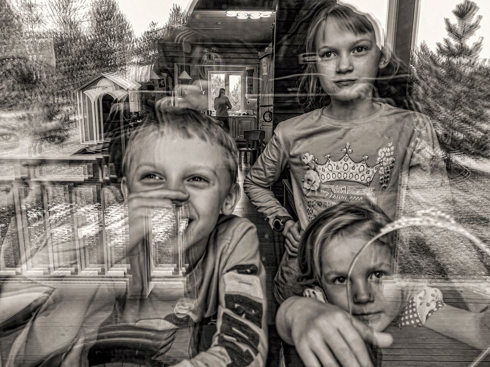 Дедушка пришёл.