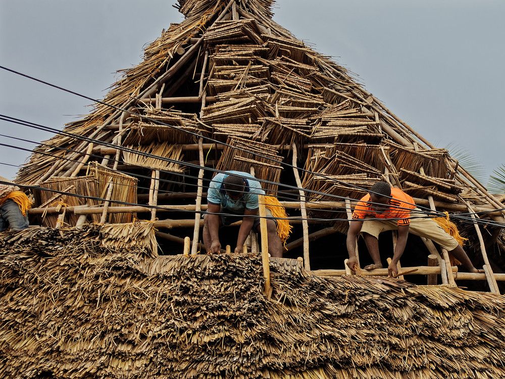 Ремонт крыши.