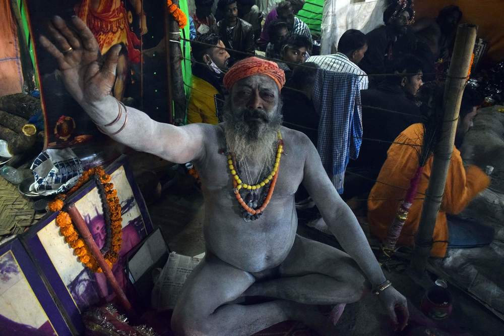 The Blessing of the Holy Monk.