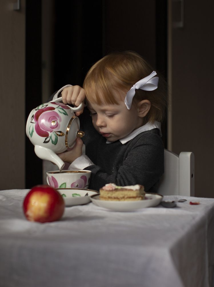 Утро первоклассницы