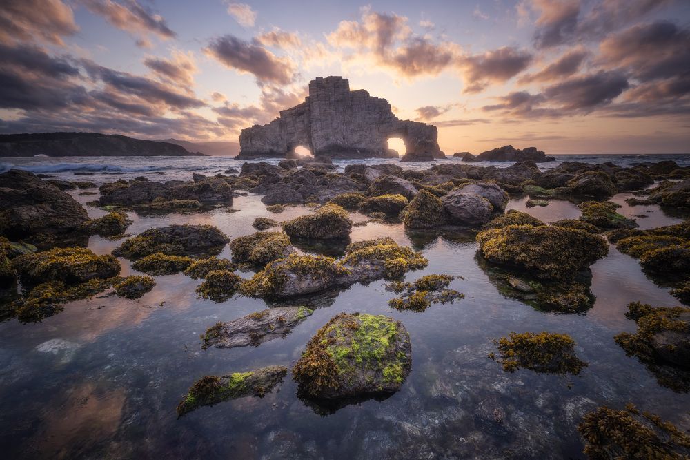 Sunset in pena furada