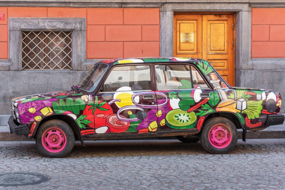 Автомобиль вегетарианца.