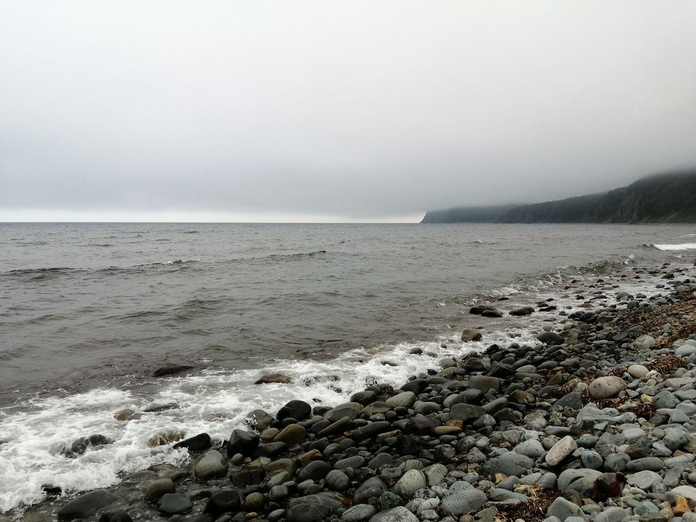 Край земли. Японское море. Хабаровский край.