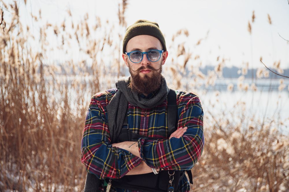 Мужчина с бородой