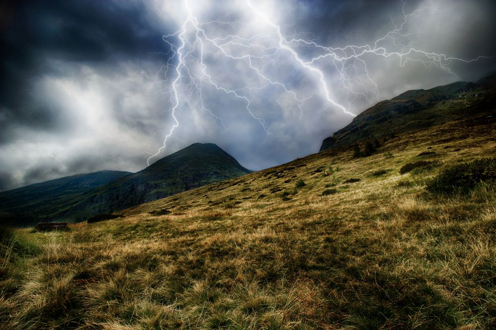 High-altitude lightning