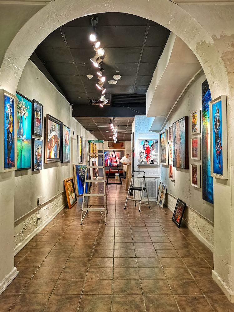 Подготовка к выставке