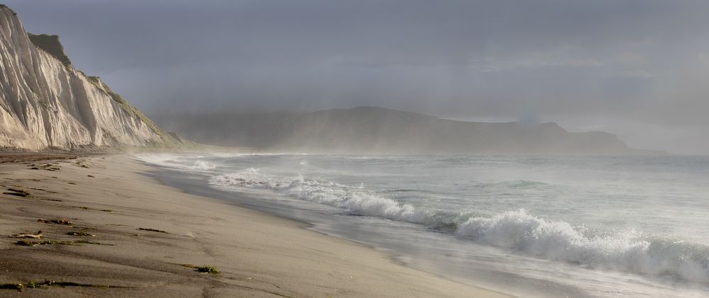 Pacific coast of Iturup Island