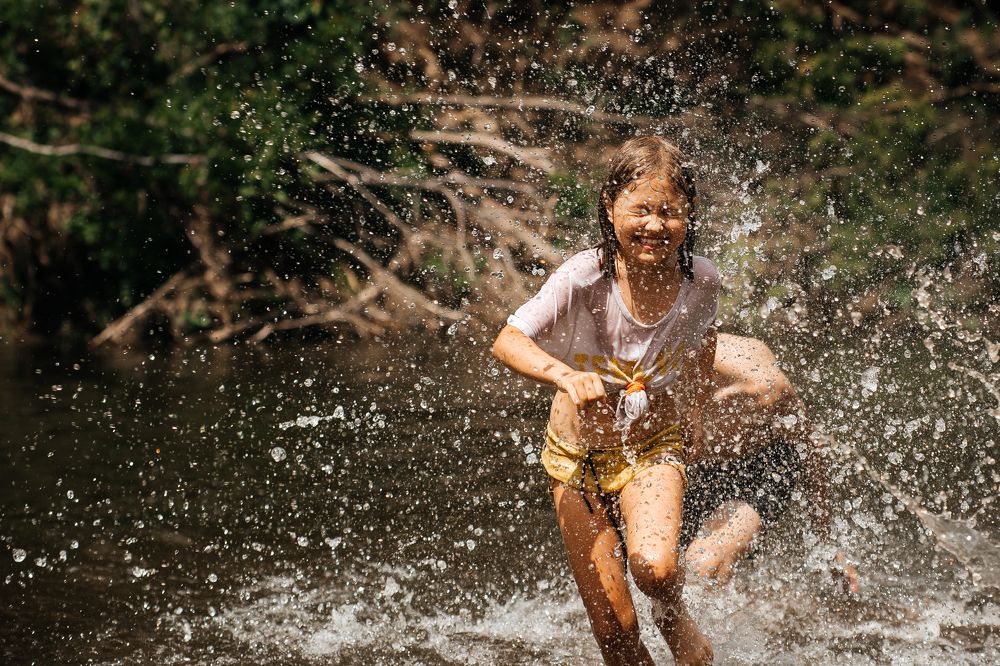 Забавное купание