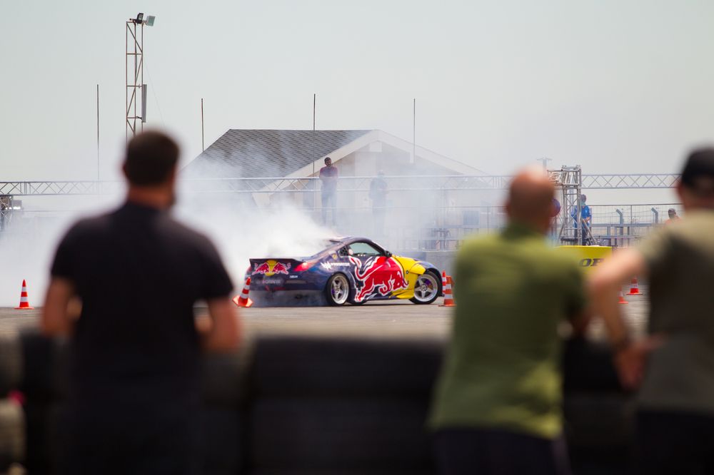 Georgia.Red bull Car Park Drift.