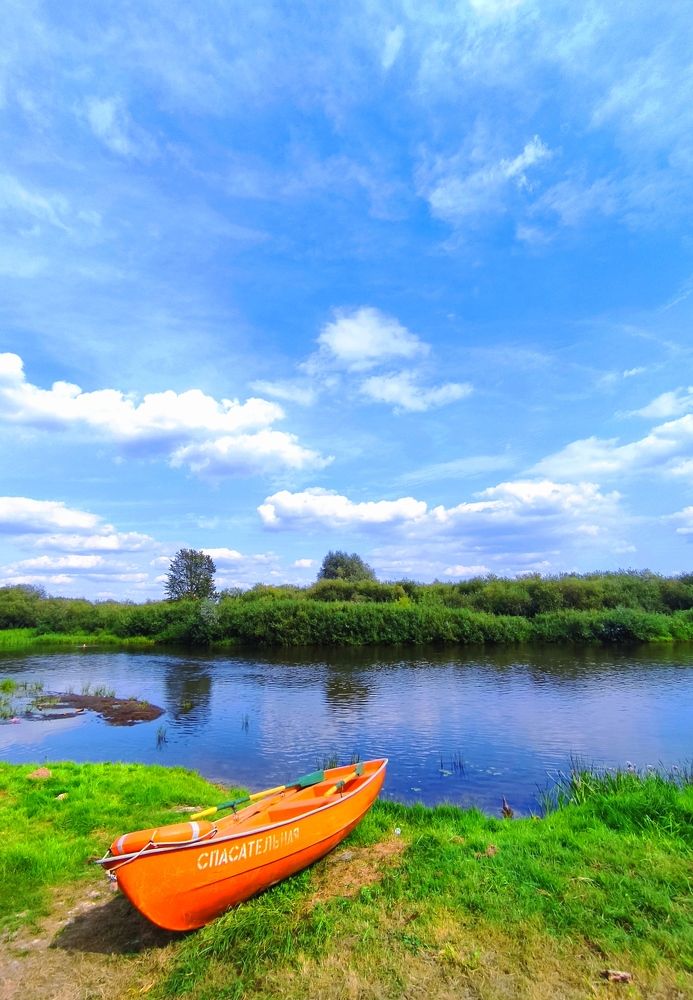 Г.Славгород, место слияния рек Сож и Проня