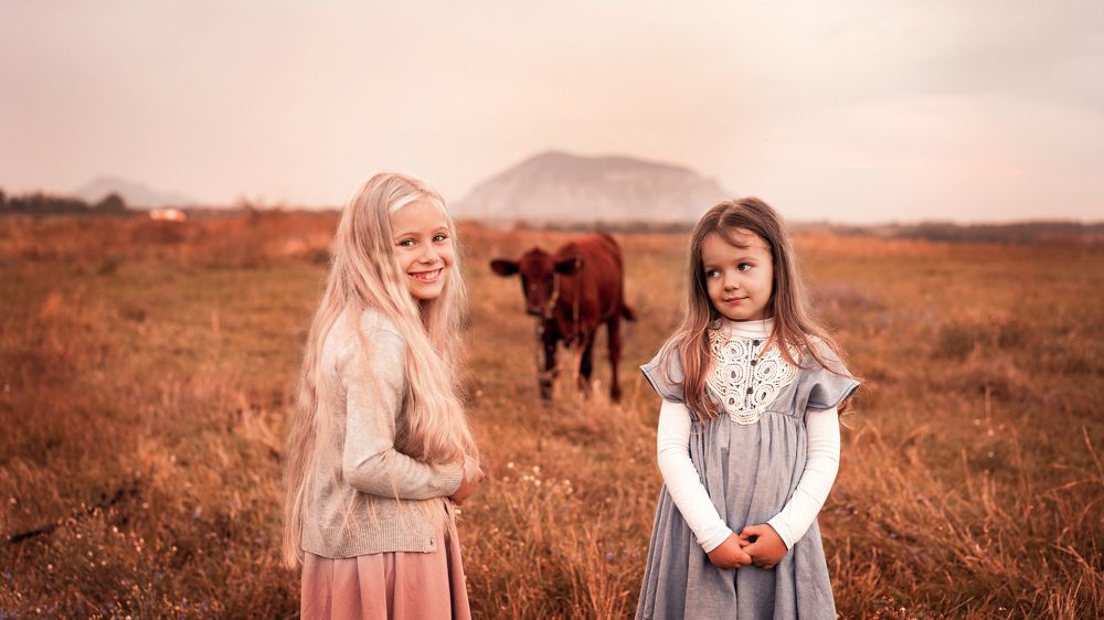 Вечер в деревне