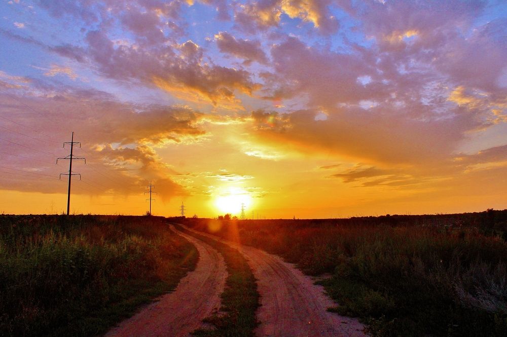 Дорога к солнцу.