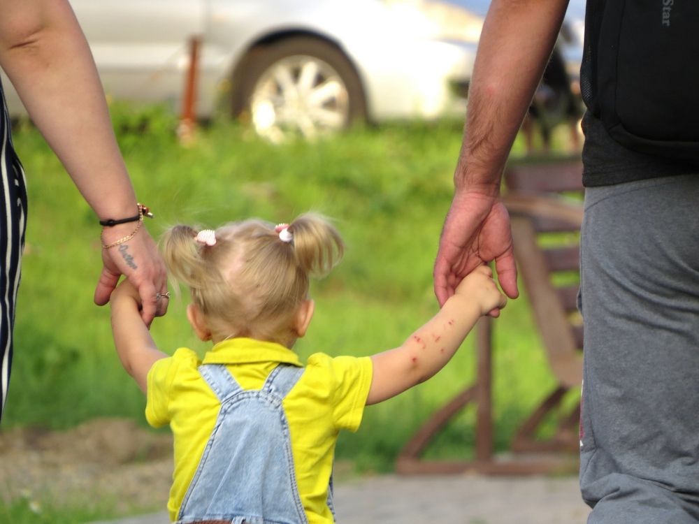 Мама, папа и я