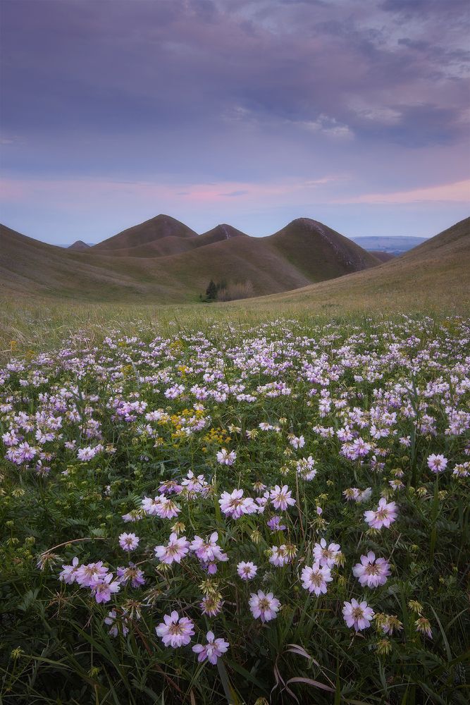 Long mountains, south Ural