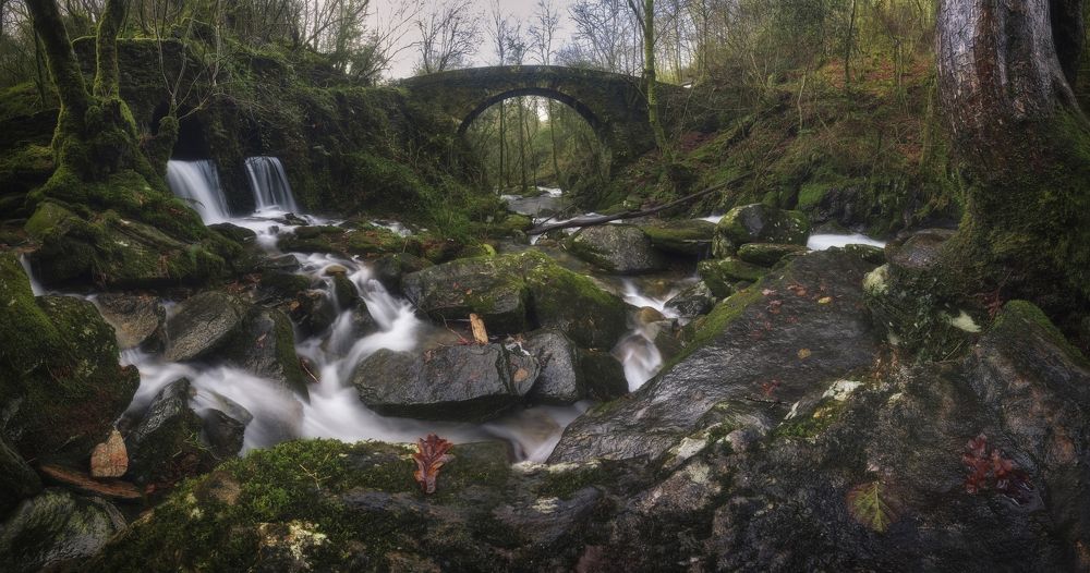 The Old Bridge over the River.