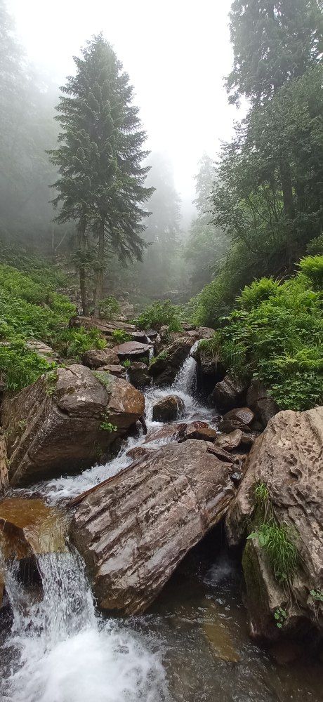 Mendelikha, waterfalls park
