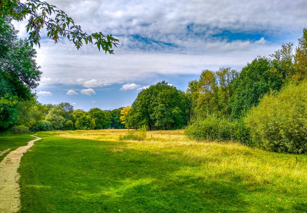 Природа переодевается.