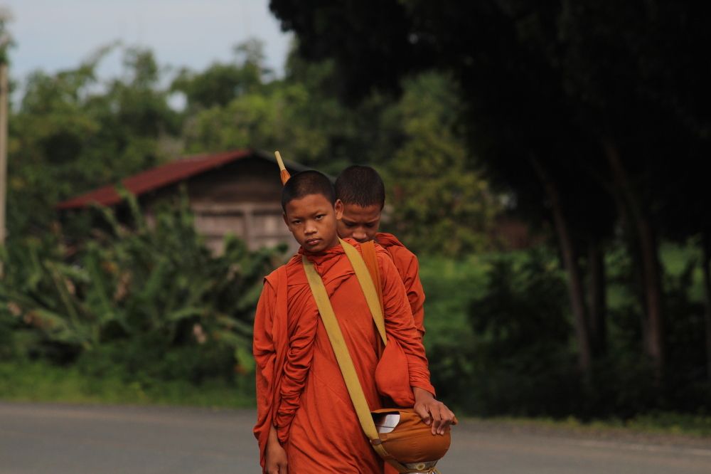 Monks in Cambodia