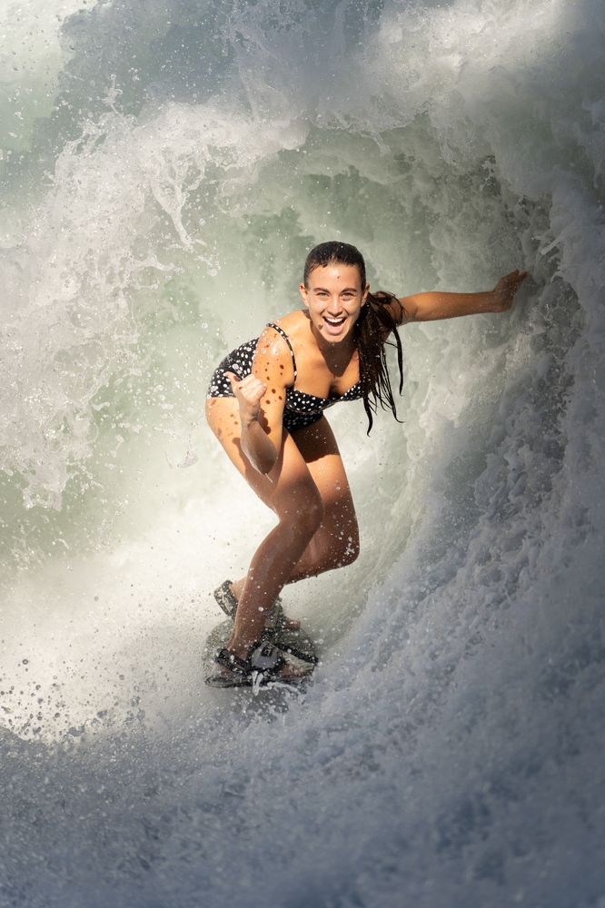 Like a fish in the water