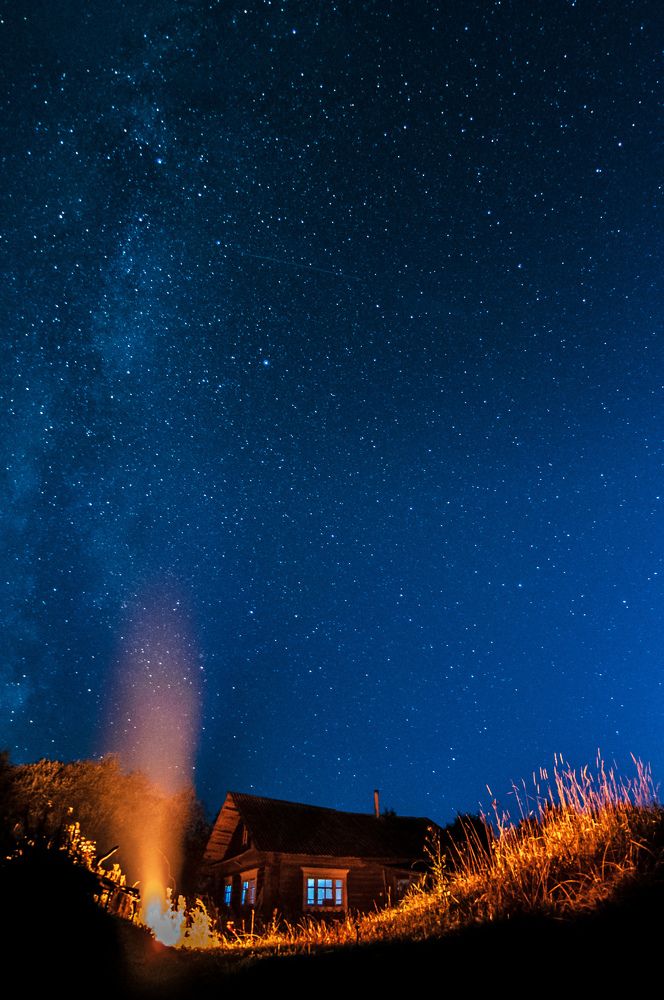 Затеряться в ночи под аркой Пути