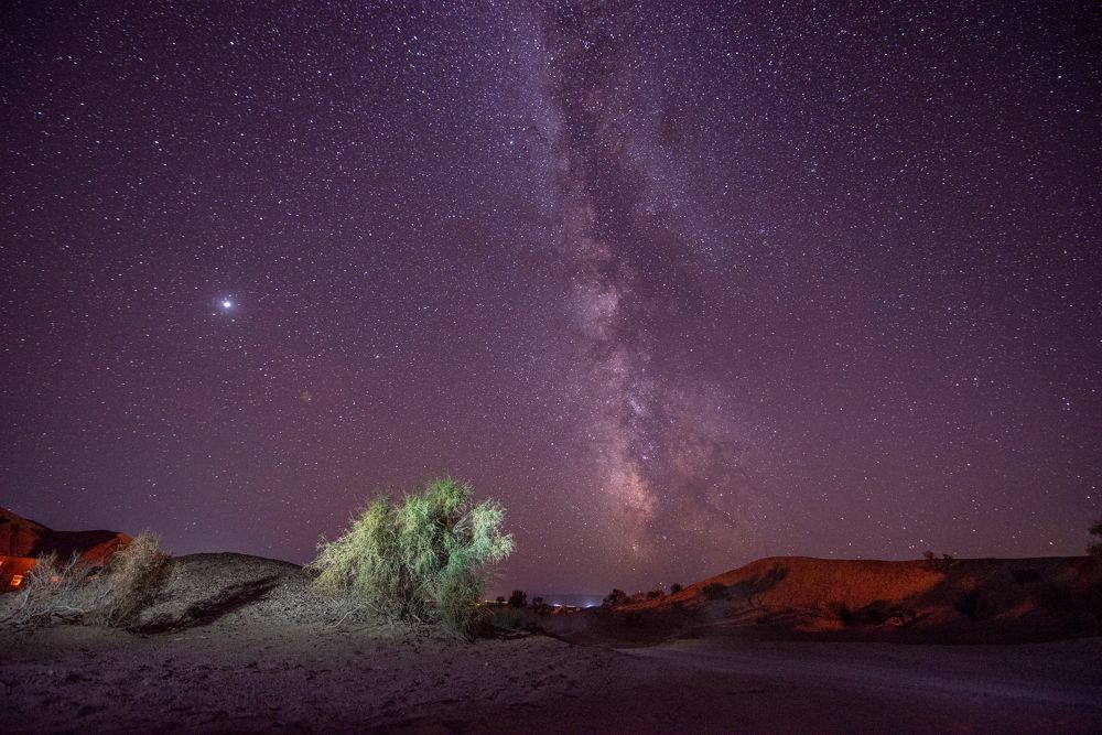 Ночь в горах Актау. (Национальный парк Алтын Эмель)