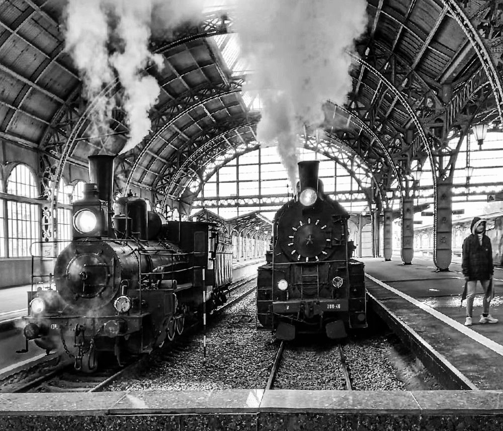 Фронтовые ветераны.