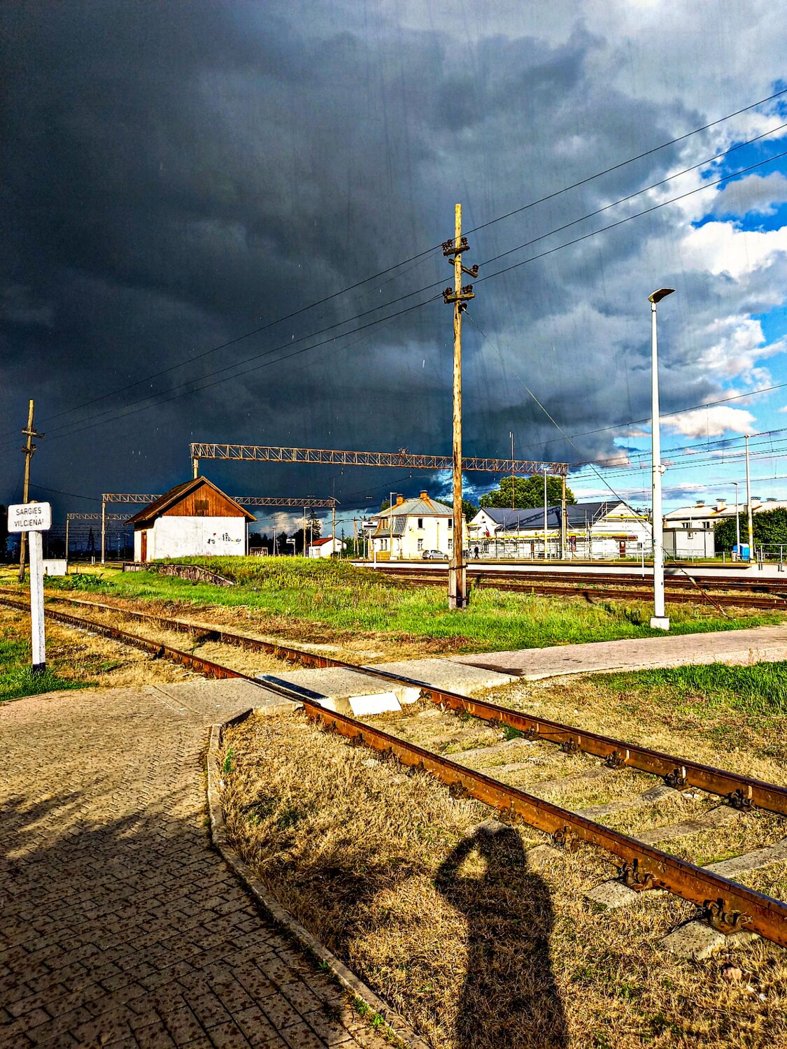 Дорога в дождь