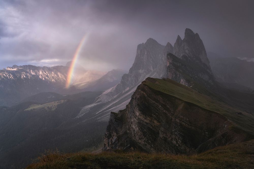 Seceda rainbow