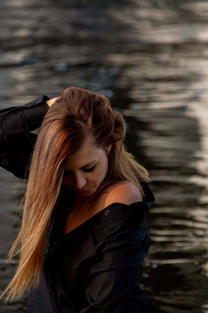 Глянцевая вода