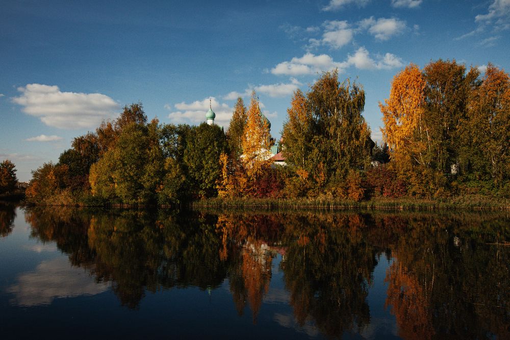 Пулковский парк осенью