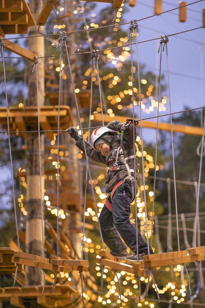 rope park Urdel. Yakutsk Russia