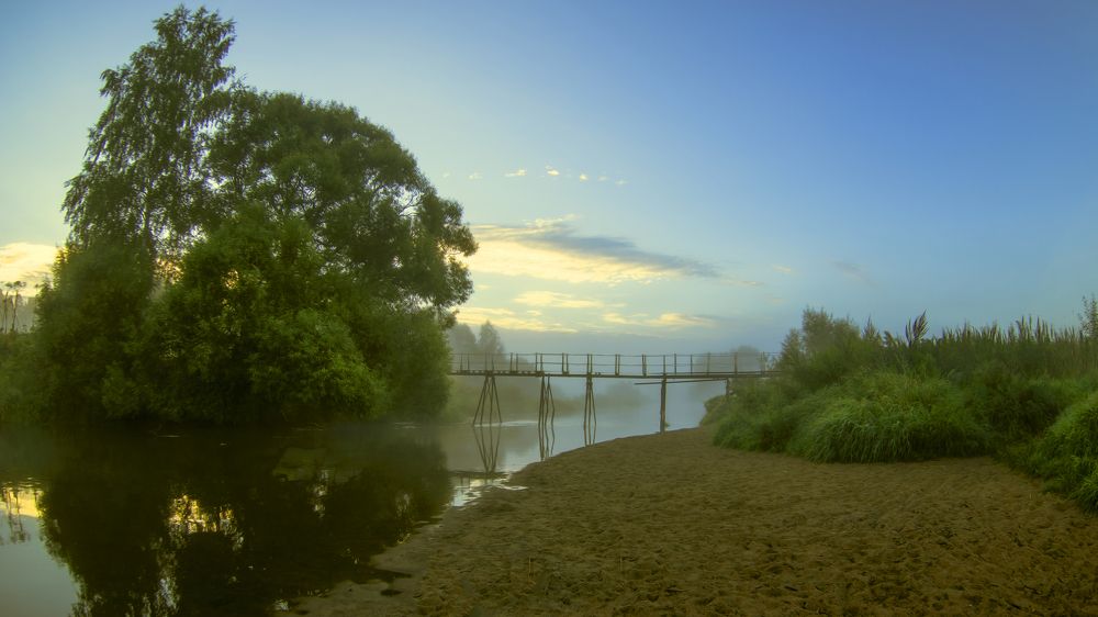 Тишина осеннего утра