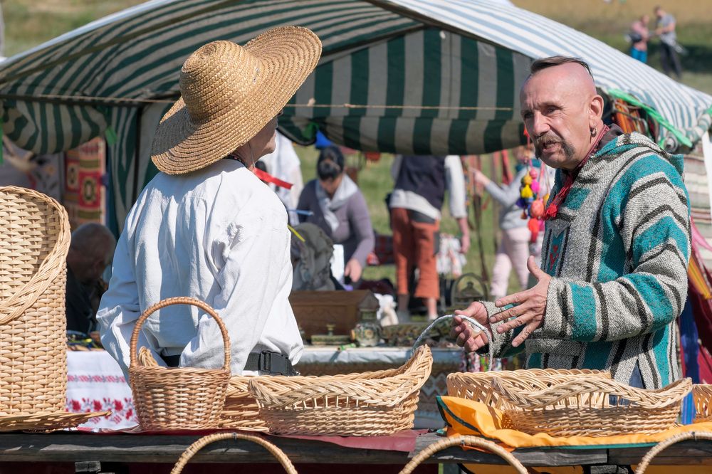 Беседа мастеров народного творчества