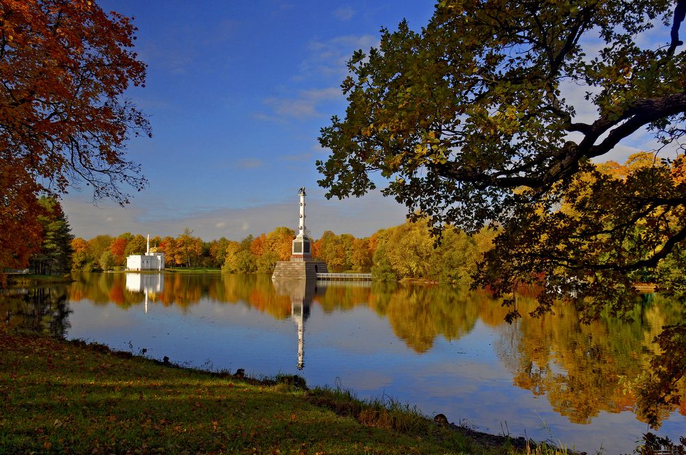 Большой пруд Екатериненского парка.