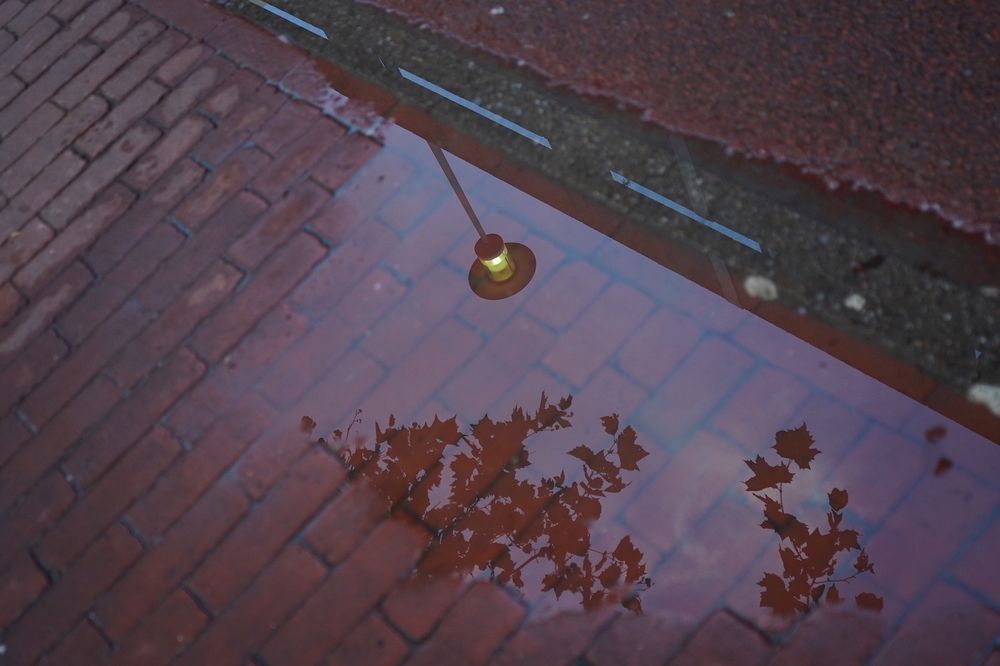 The inverted water world